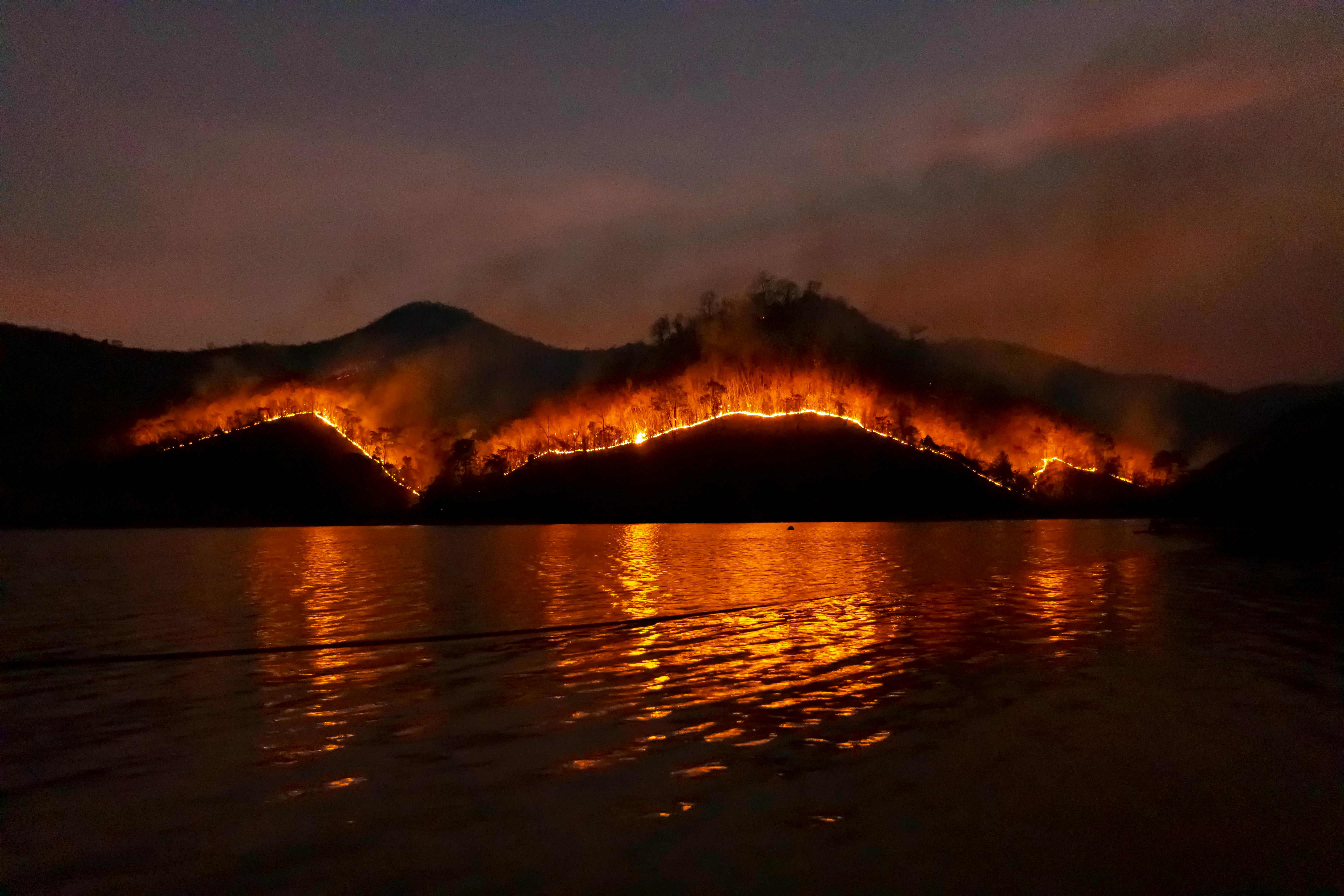 Extended wildfire season